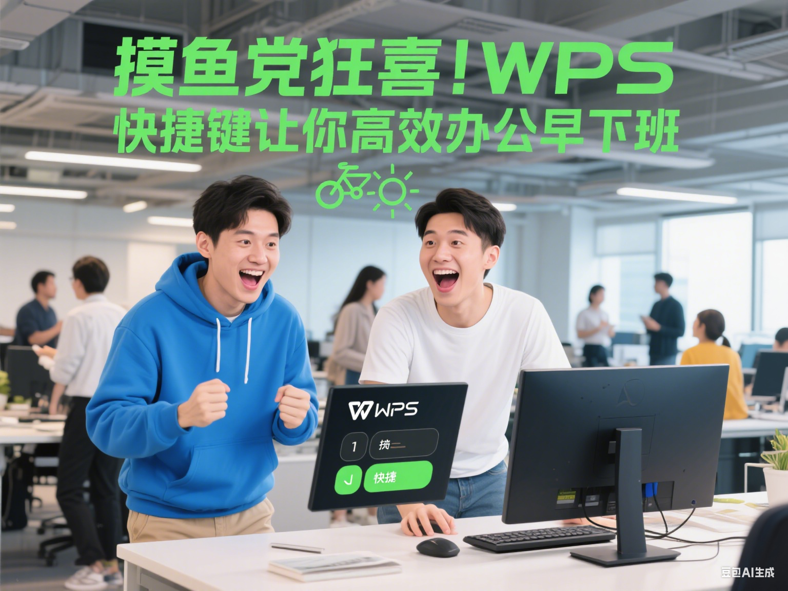 摸鱼党狂喜!WPS 快捷键让你高效办公早下班